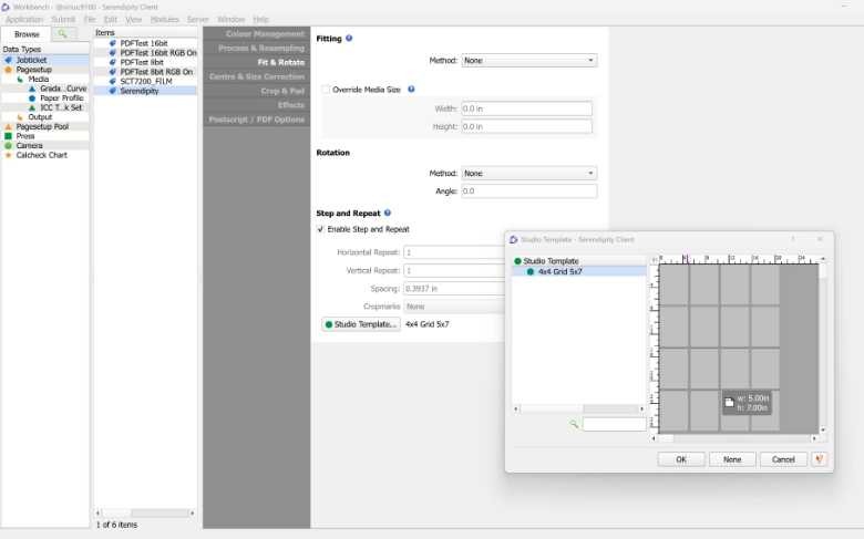 Templates & Jobtickets